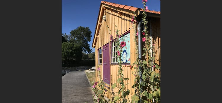 Cabane de créateurs sur l'île d'Oléron