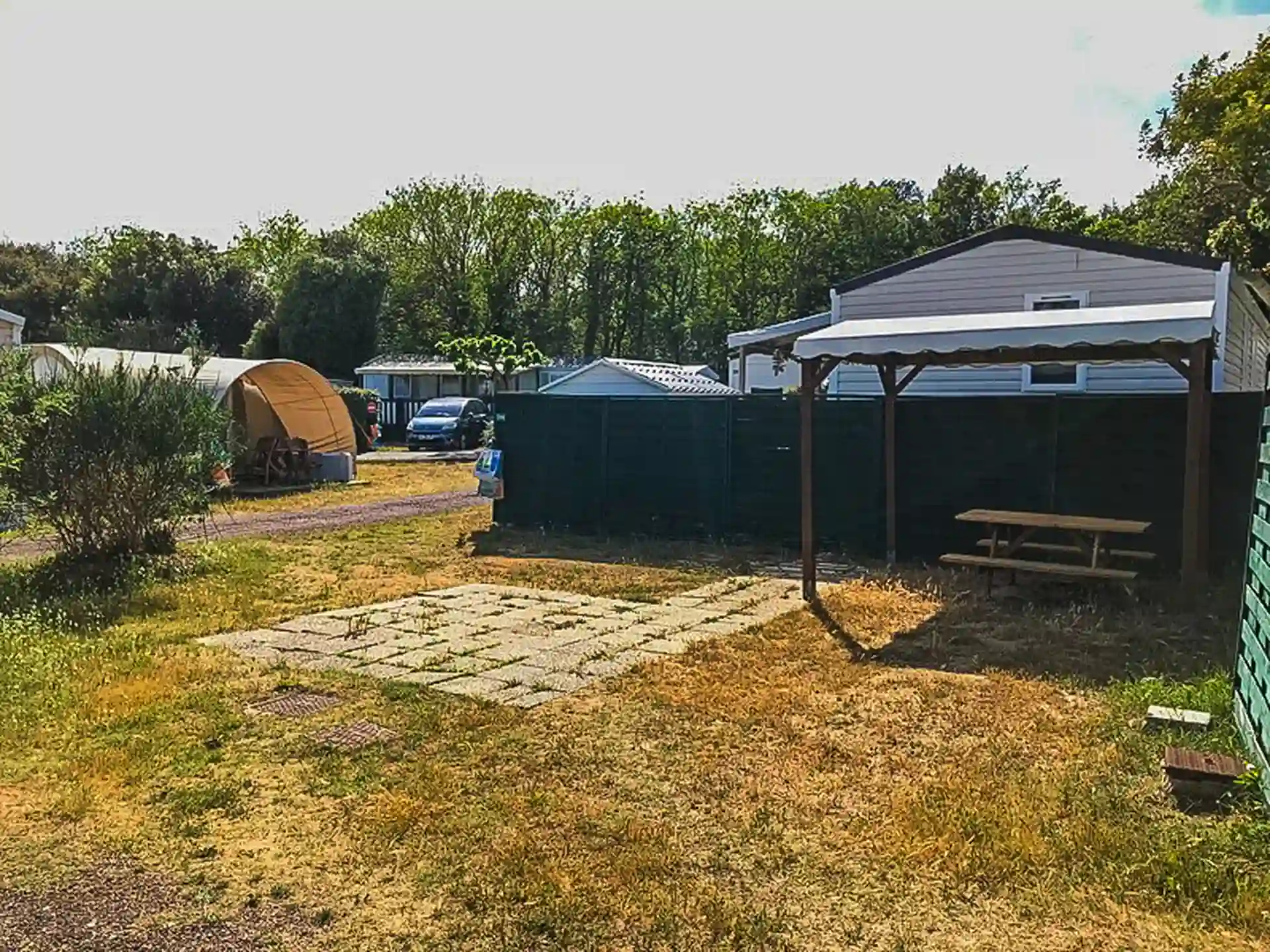 Comfort tent pitch