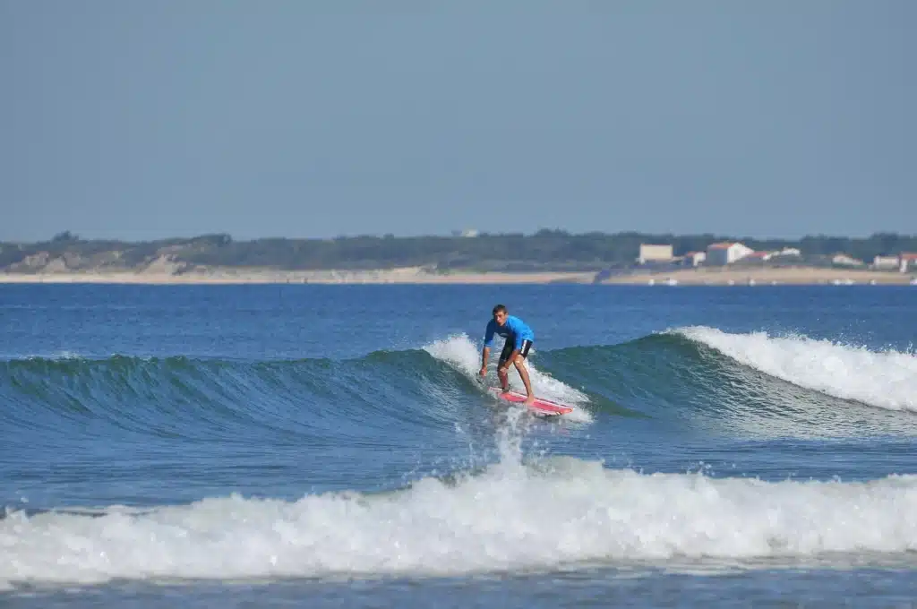activité surf plage