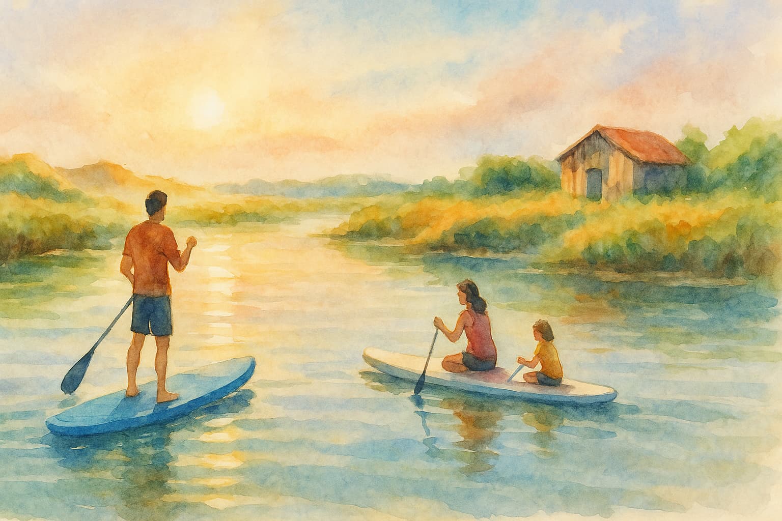 Paddle sur l’île d’Oléron