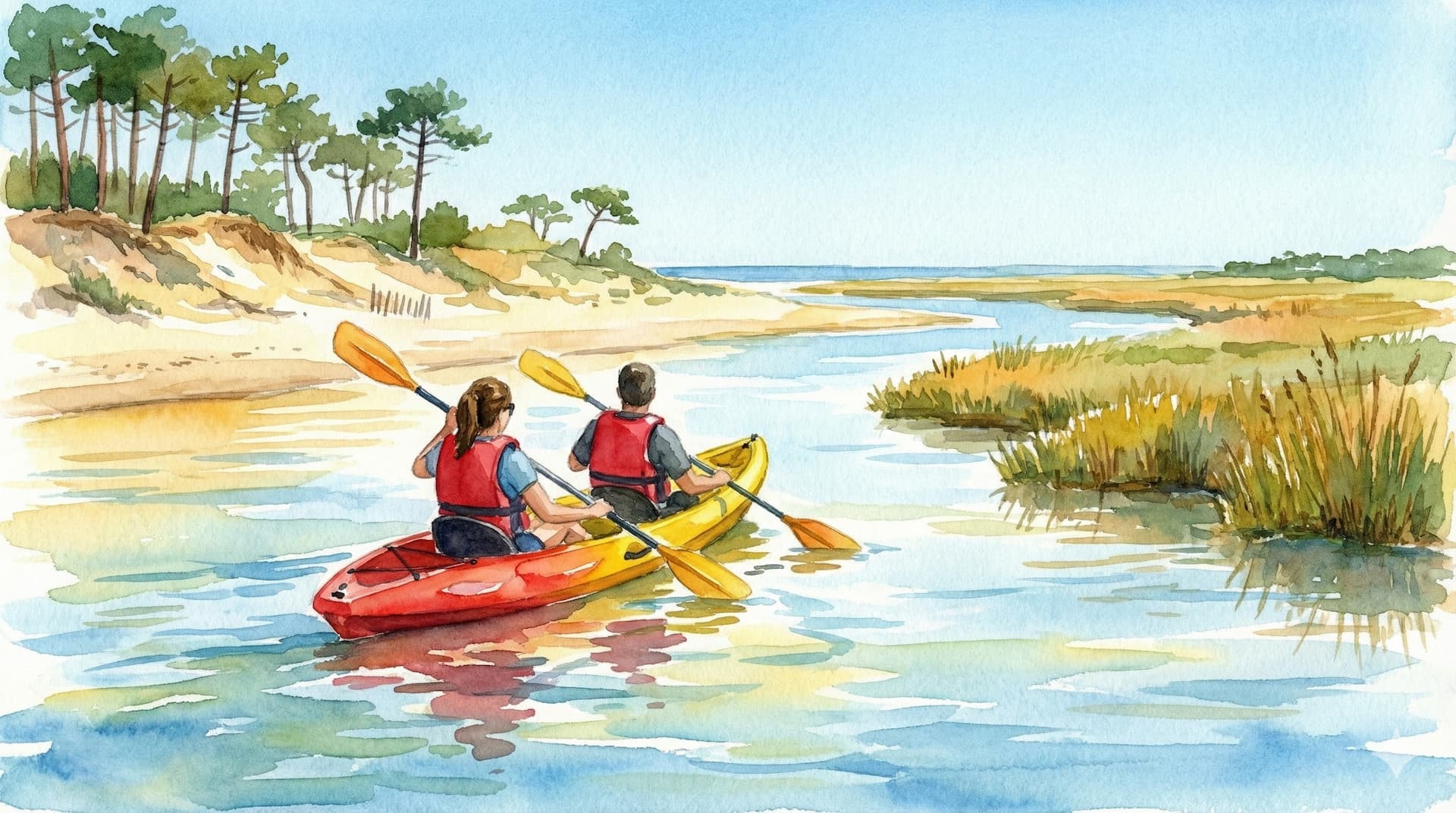 Kayak de mer Ile d'Oléron